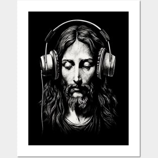 Jesus DJ Style Posters and Art